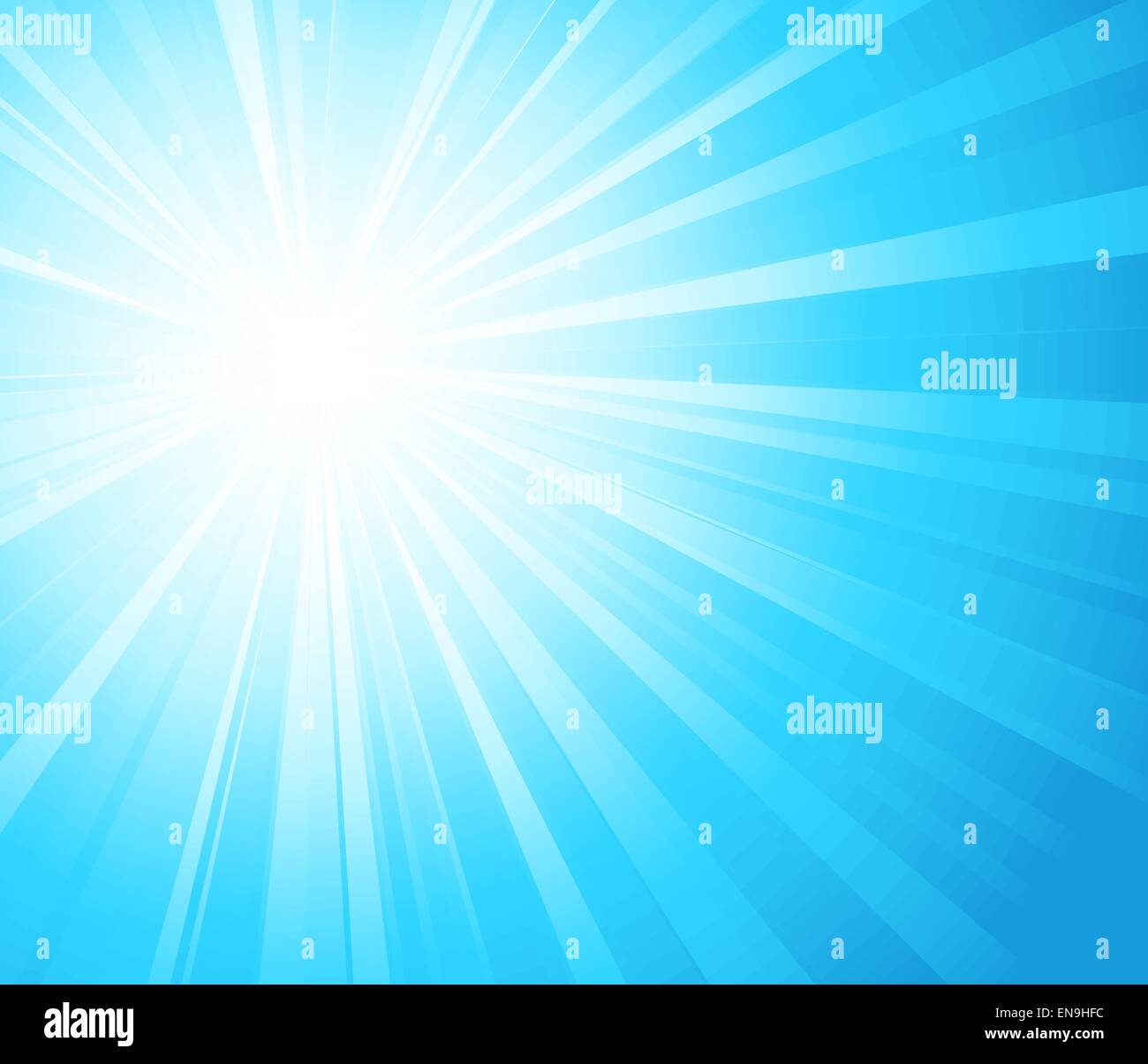 Vector Illustration abstrakt sonnigen hellen Hintergrund. EPS 10 Stock Vektor