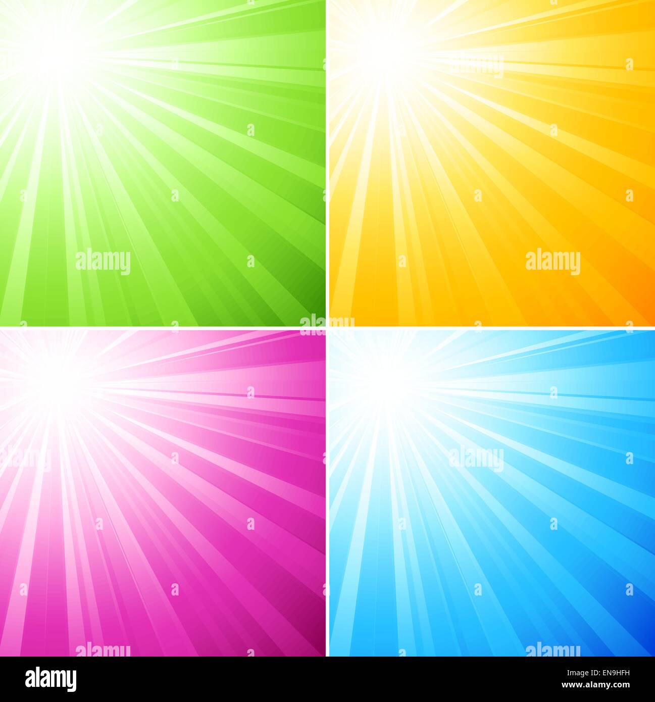 Vector Illustration abstrakt sonnigen hellen Hintergrund. EPS 10 Stock Vektor