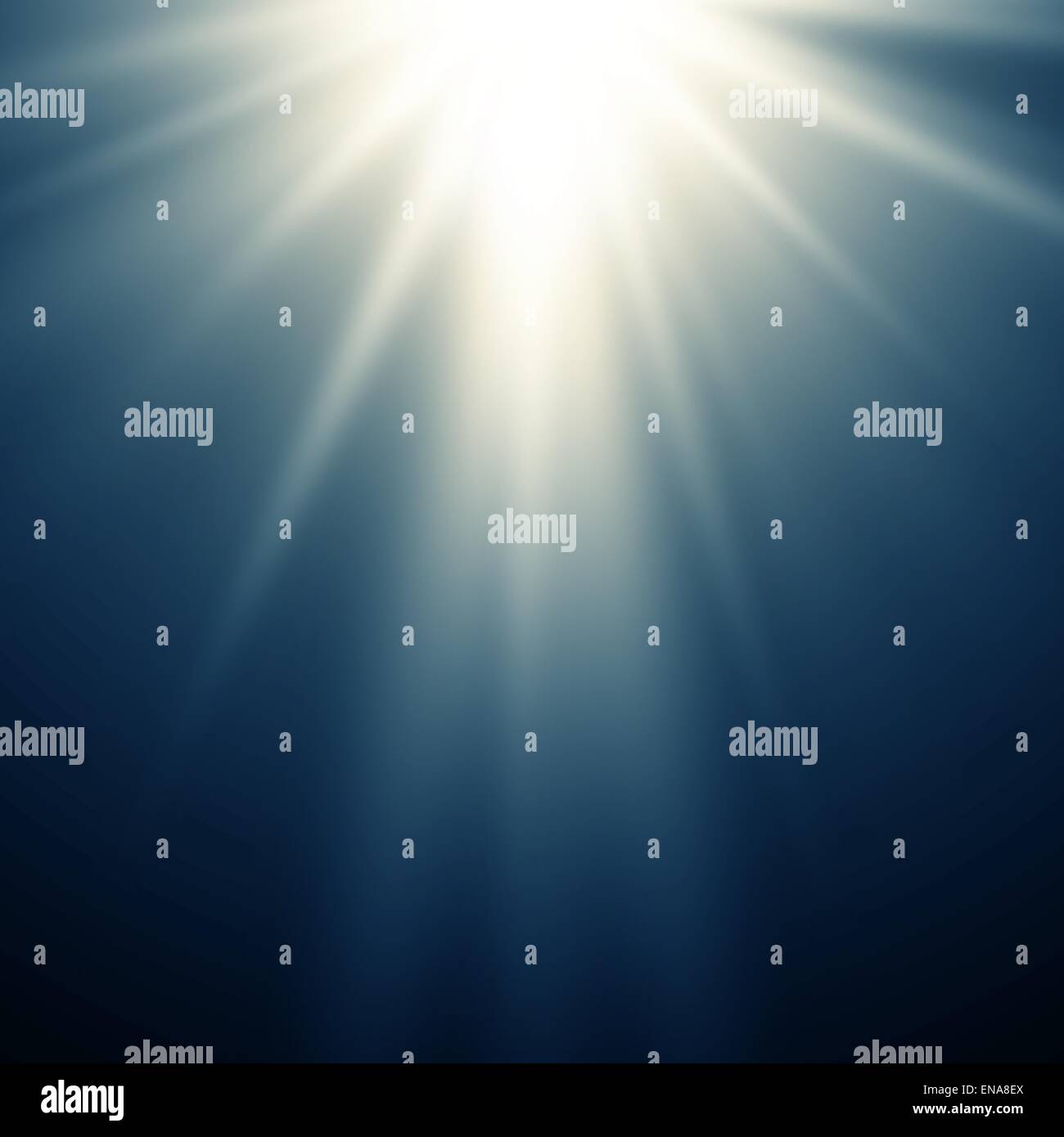 Vektor Illustration abstrakt magische blaue Licht Hintergrund Stock Vektor