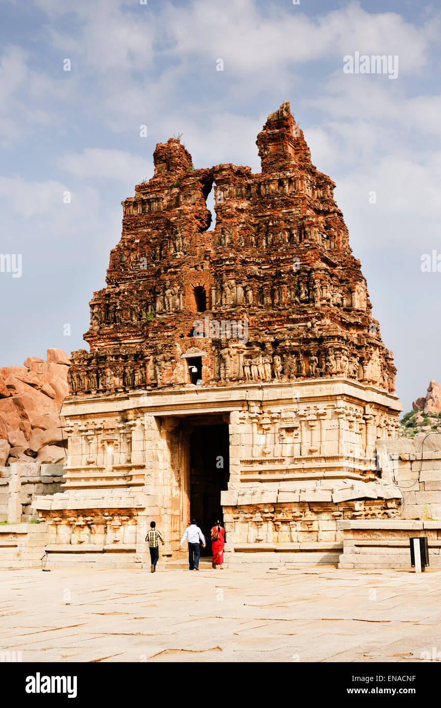 Vittala Tempel, Hampi. Stockfoto