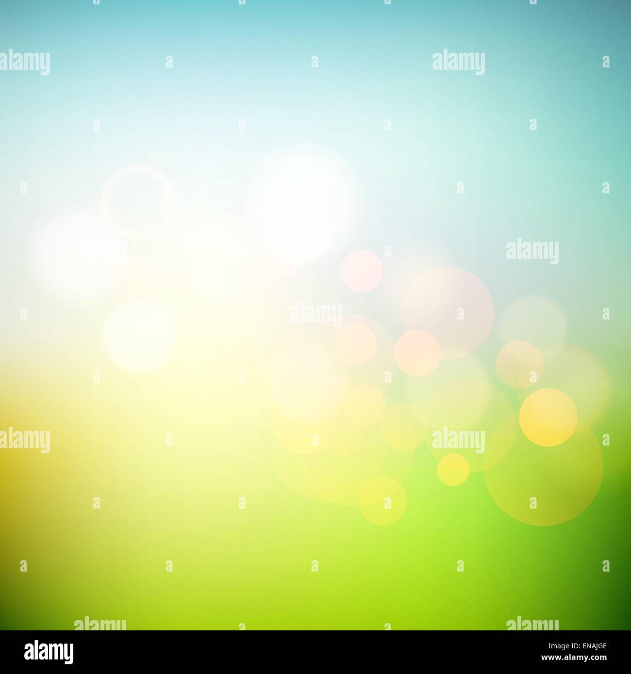 Vektor weiche farbige abstrakte Sommer hellen Hintergrund für design Stock Vektor
