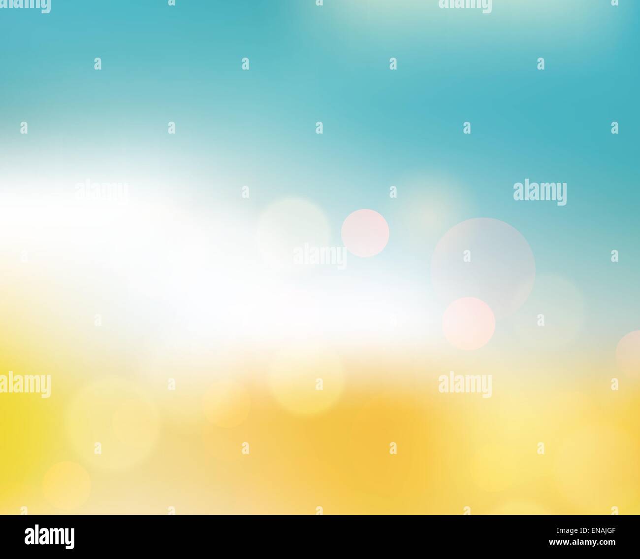 Vektor weiche farbige abstrakte Sommer hellen Hintergrund für design Stock Vektor
