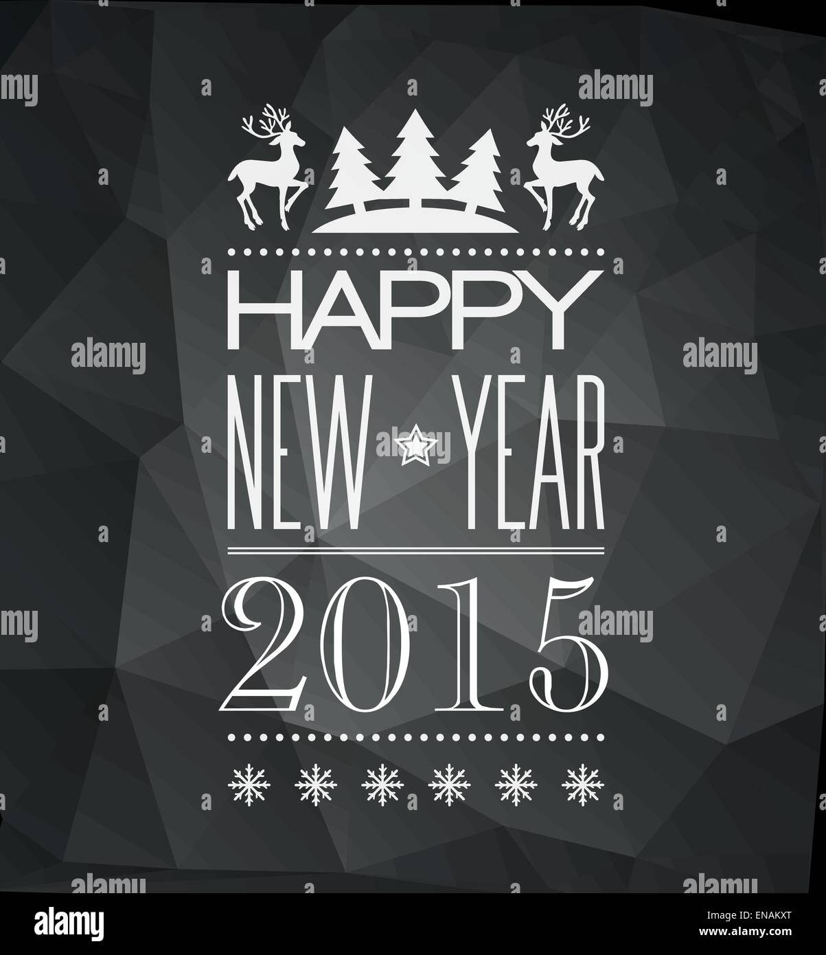 Vektor abstrakte Weihnachten hellen Hintergrund mit Retro-Typografie Stock Vektor