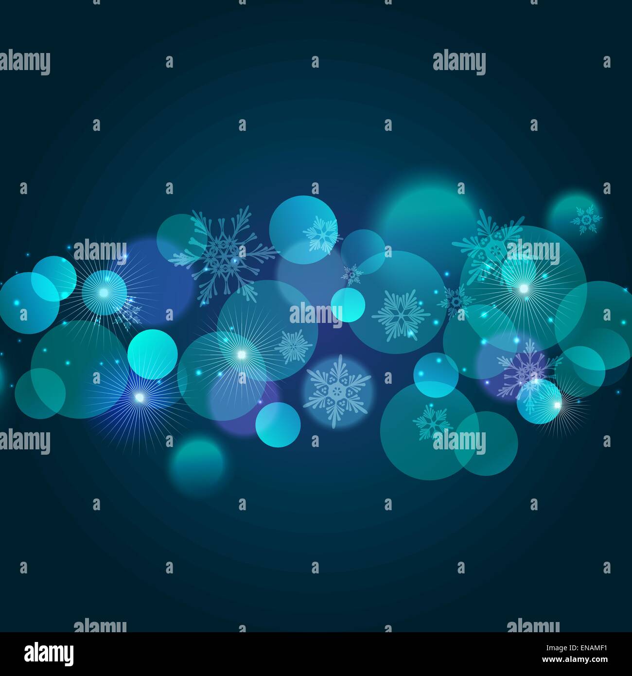 Vektor-Illustration abstrakt Weihnachten Rotlicht Hintergrund Stock Vektor