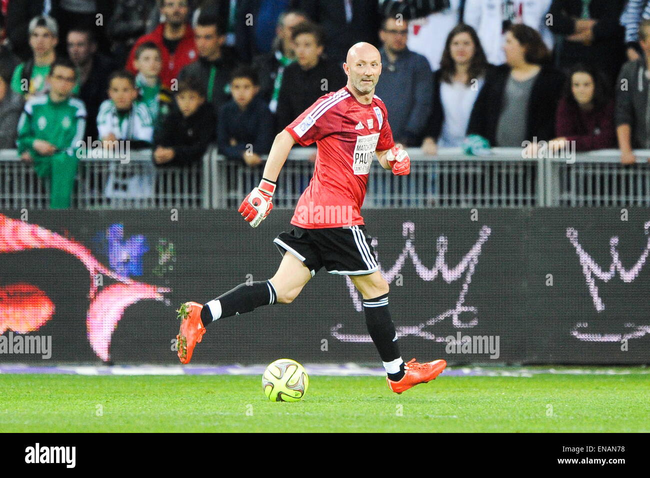 Fabien BARTHEZ - 20.04.2015 - Match Contre la Pauvrete - Saint-Etienne. Foto: Jean Paul Thomas/Icon Sport *** lokale Beschriftung Stockfoto