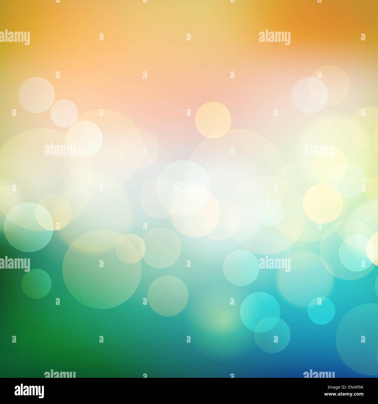 Vector Illustration abstrakt Urlaub hellen Hintergrund mit bokeh Stock Vektor