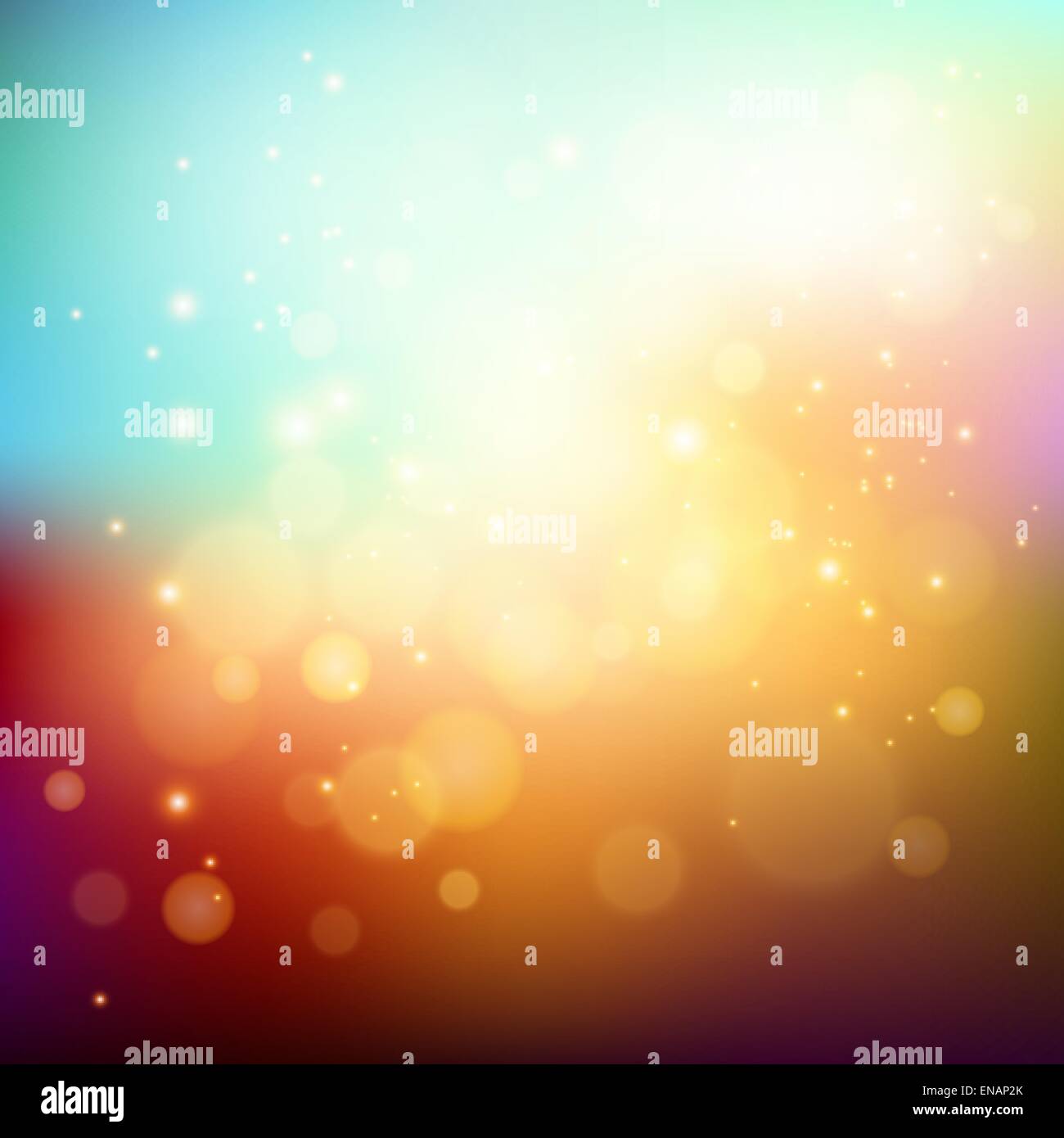 Vektor abstrakte Urlaubs hellen Hintergrund mit bokeh Stock Vektor
