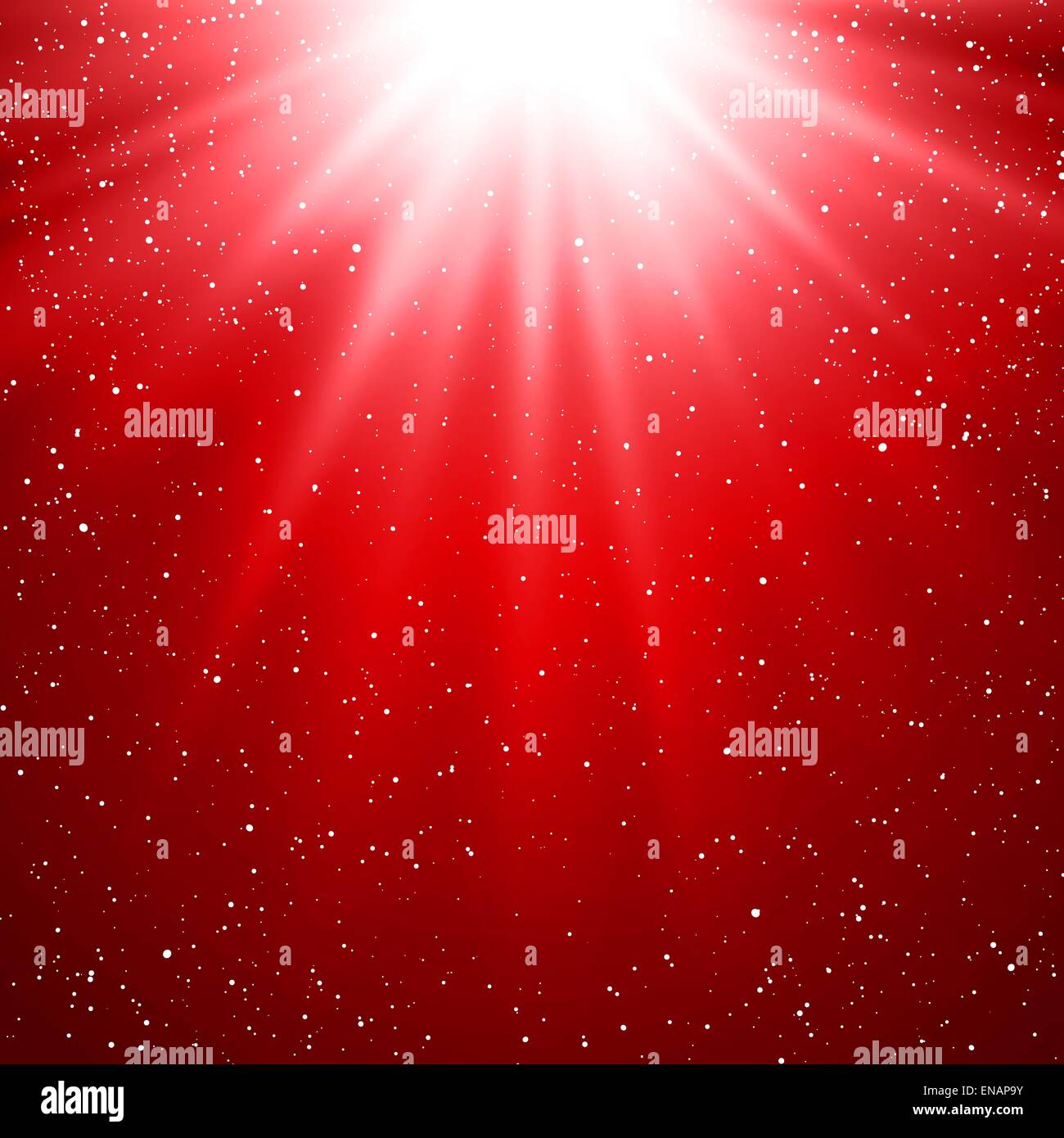 Vector Illustration abstrakt magische Rotlicht Hintergrund Stock Vektor
