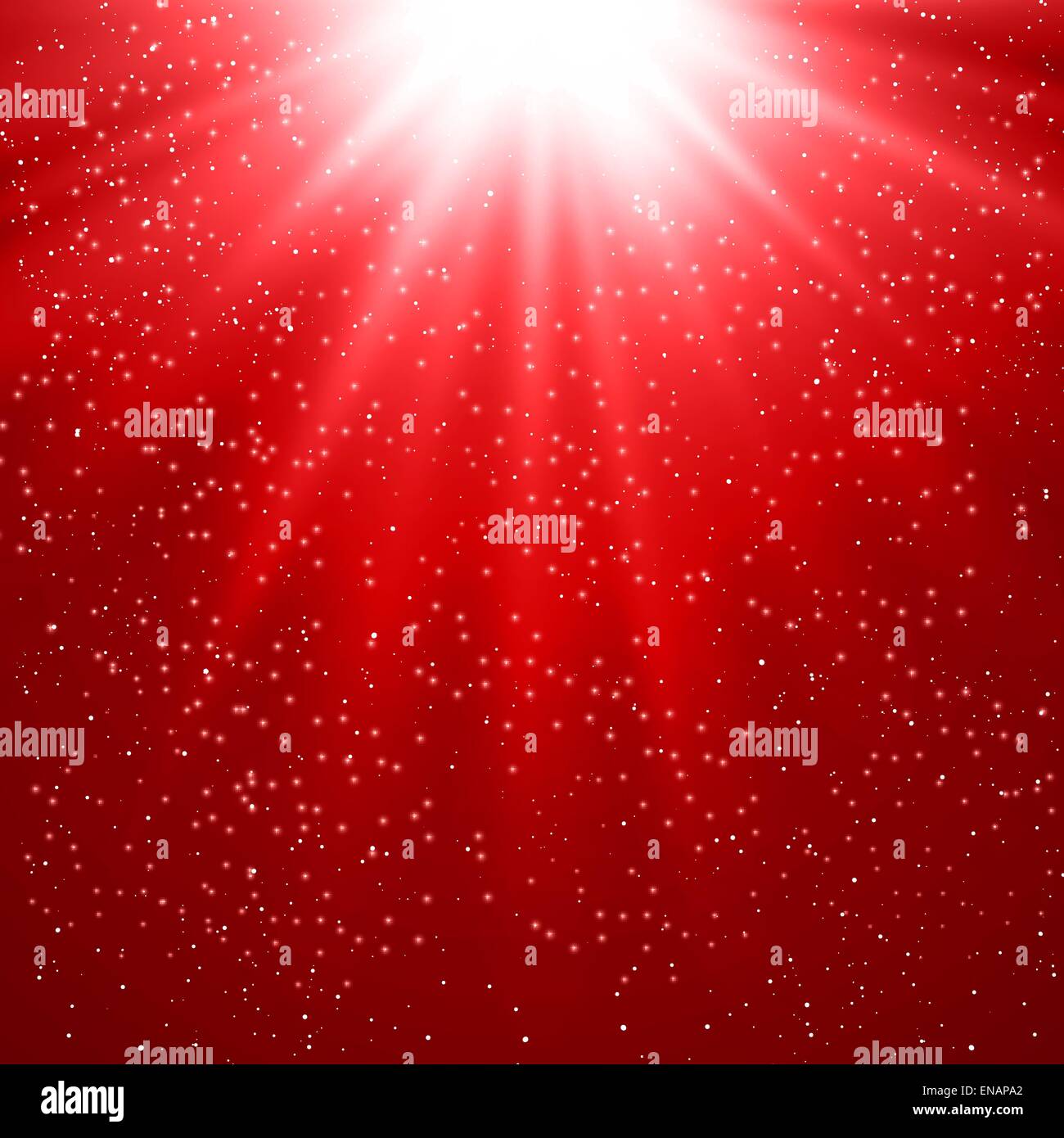 Vector Illustration abstrakt magische Rotlicht Hintergrund Stock Vektor