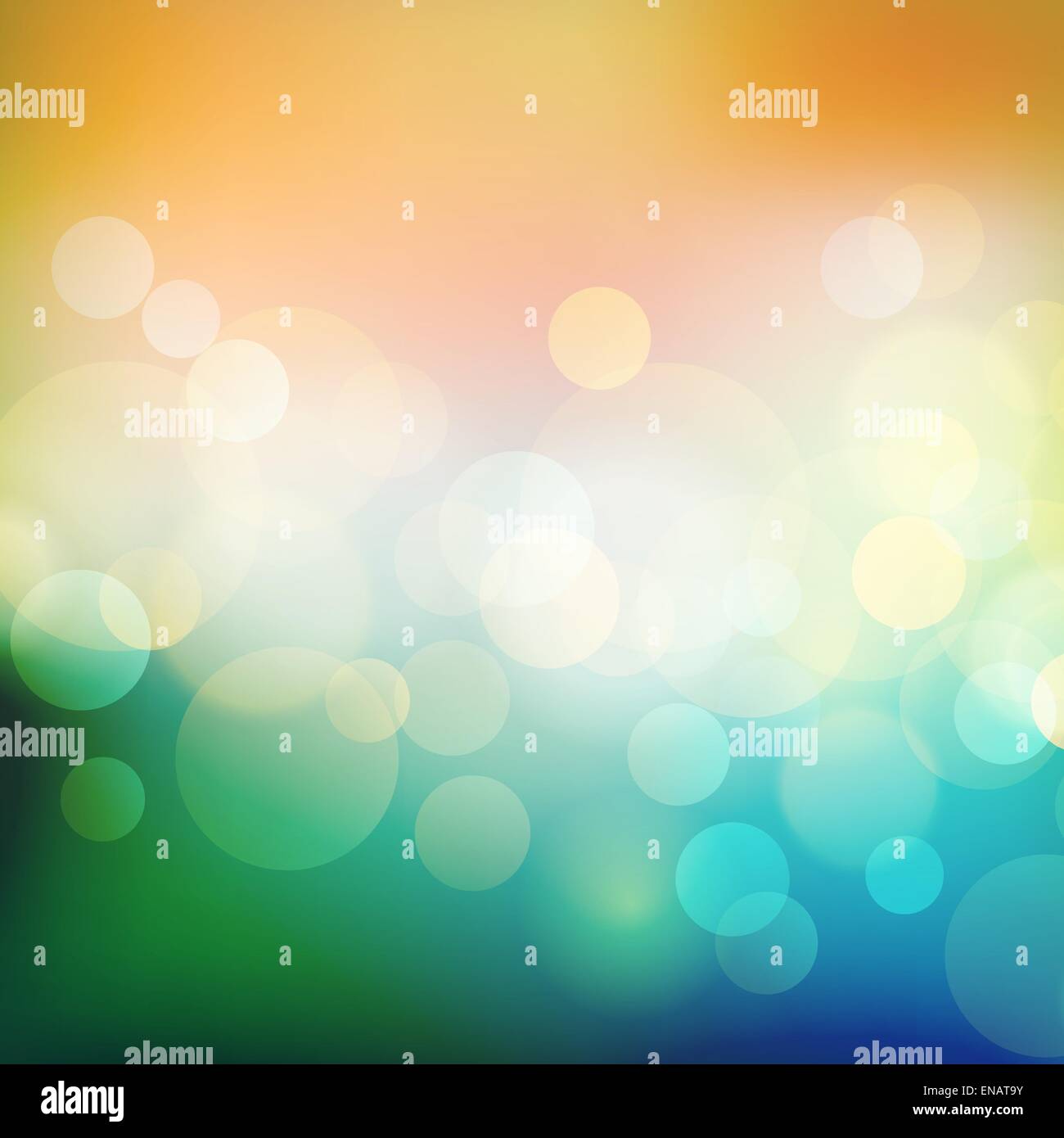 Vector Illustration abstrakt Urlaub hellen Hintergrund mit bokeh Stock Vektor