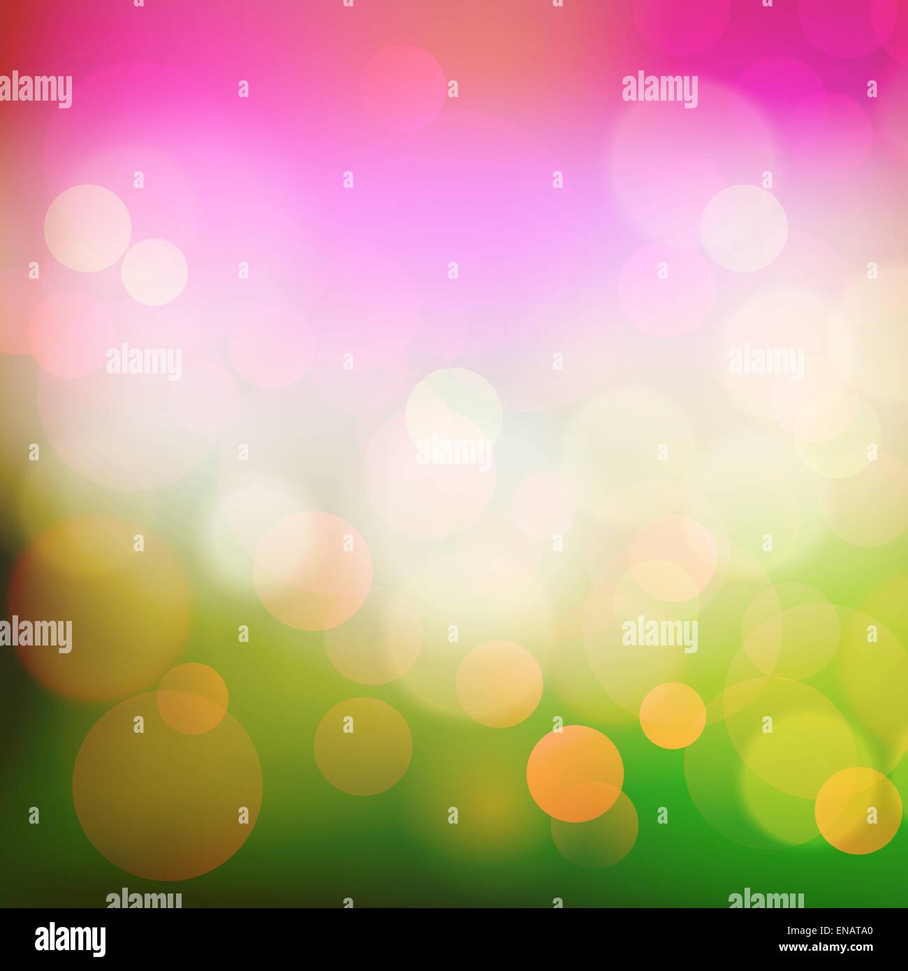 Vector Illustration abstrakt Urlaub hellen Hintergrund mit bokeh Stock Vektor