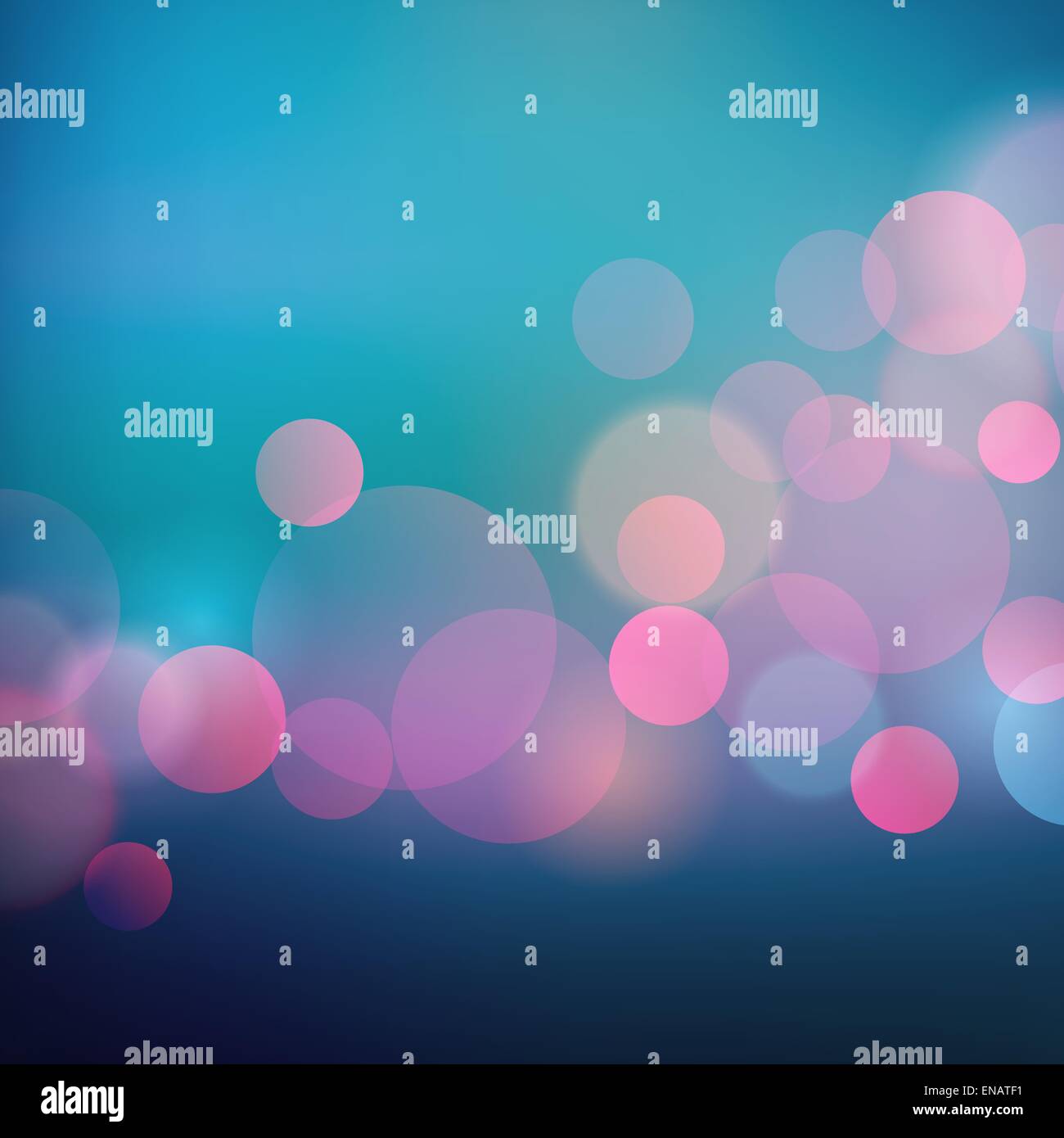 Vector Illustration abstrakt Urlaub hellen Hintergrund mit bokeh Stock Vektor