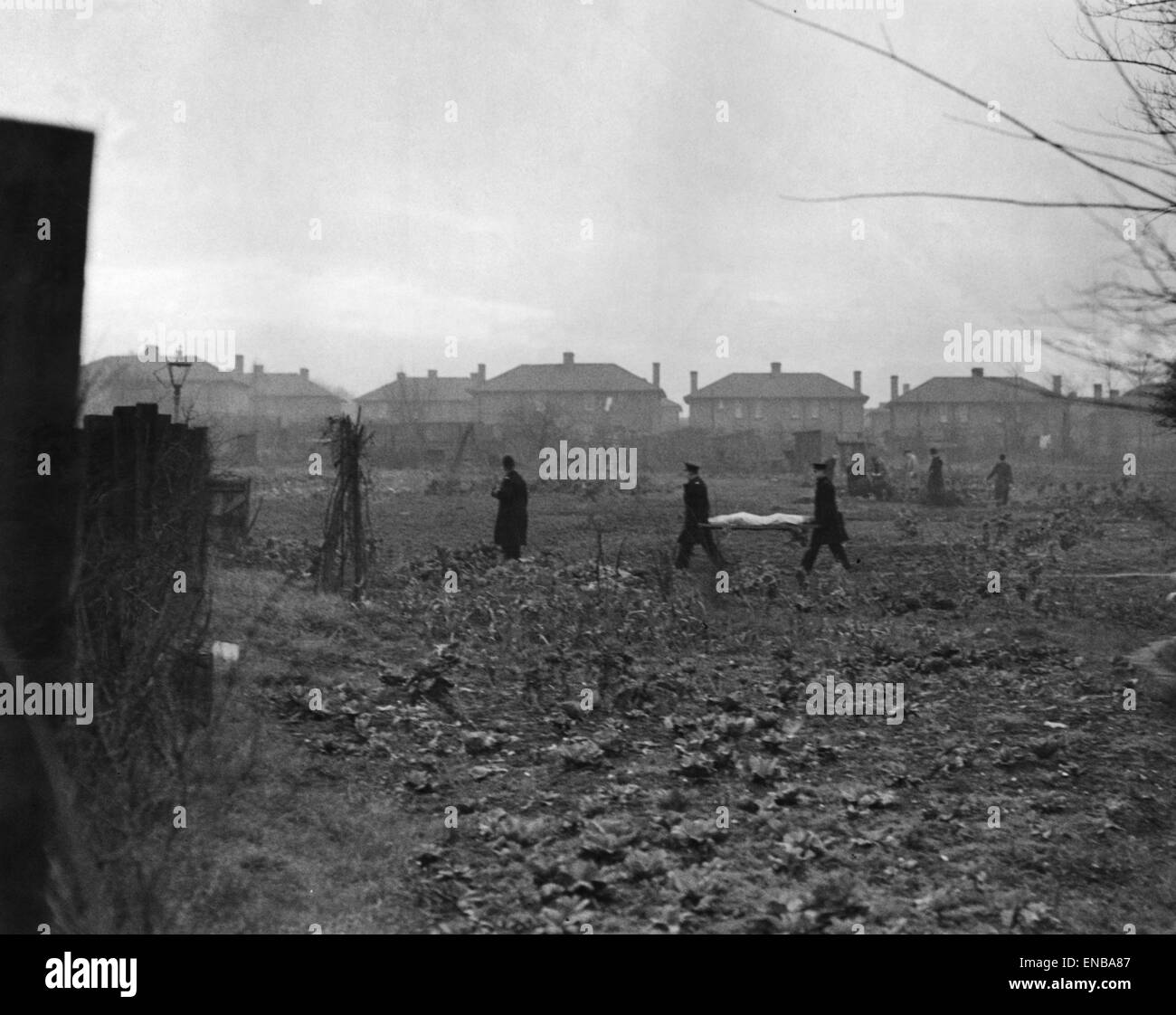 Iris Miriam Deeley - WAAF - von Gunner Ernest James Harman Kemp der Royal Artillery in der Nähe gut Hall Bahnhof, Eltham am Valentinstag, 14. Februar 1944 ermordet. Stockfoto