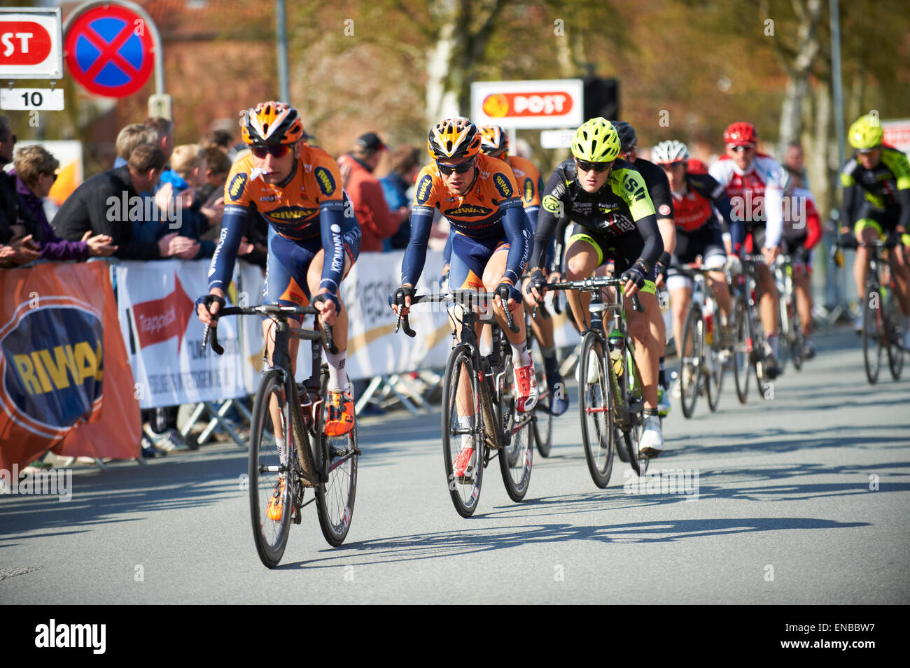 Viborg, Dänemark. 1. Mai 2015. Internationalen Radsport Rennen (UCI 1.2) Credit: Brian Bjeldbak/Alamy Live-Nachrichten Stockfoto