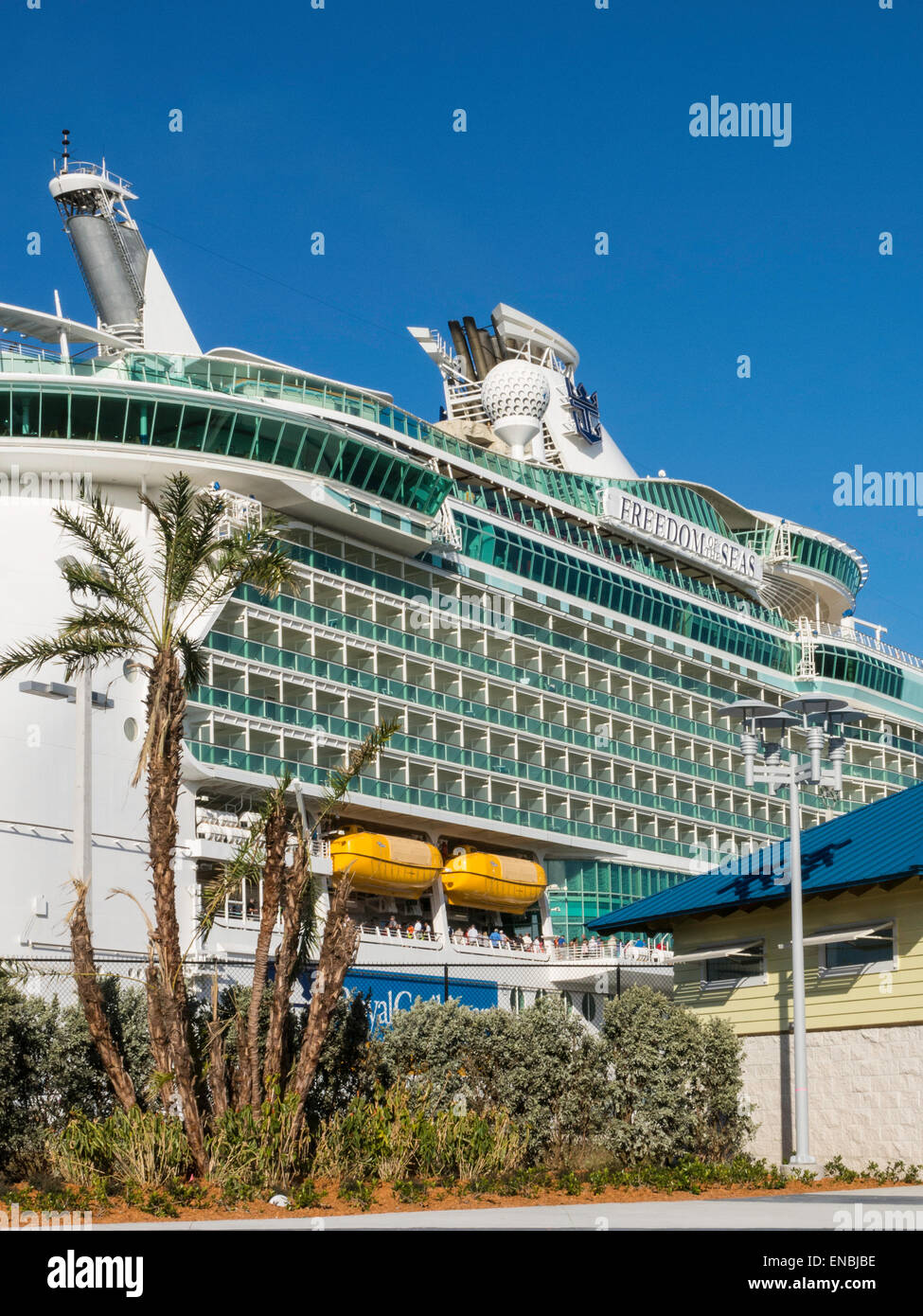 Die Disney Cruise Ship Terminal am Cape Canaveral Florida FL Stockfoto