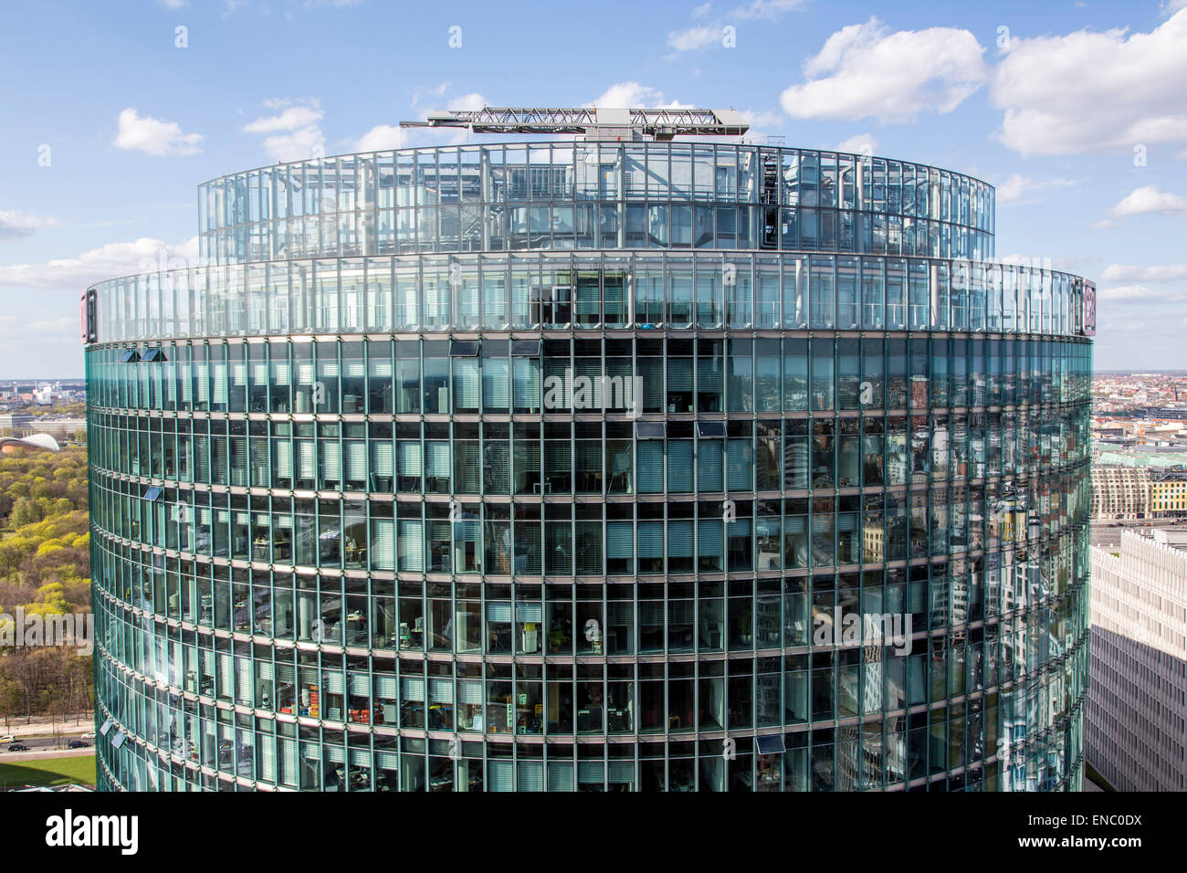 Zentrale Gebäude der "Deutsche Bahn", Deutsche Bahn, Berlin, Stockfoto