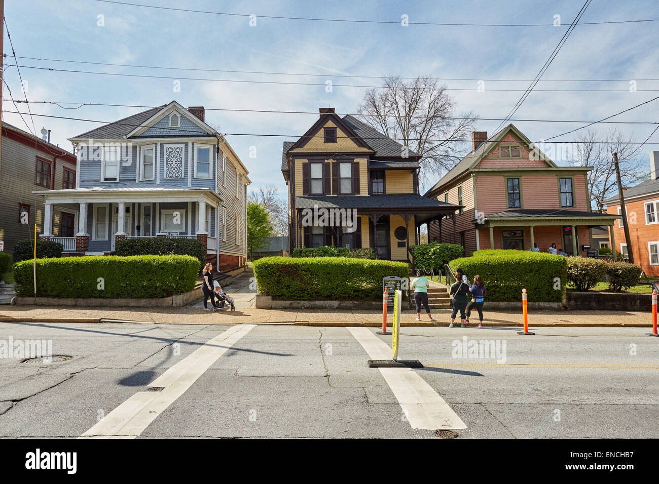 Atlanta, USA Georga "siehe", Martin Luther King, Jr., National Historic Site, Martin Luther King Jr. National Historic Site, Stockfoto