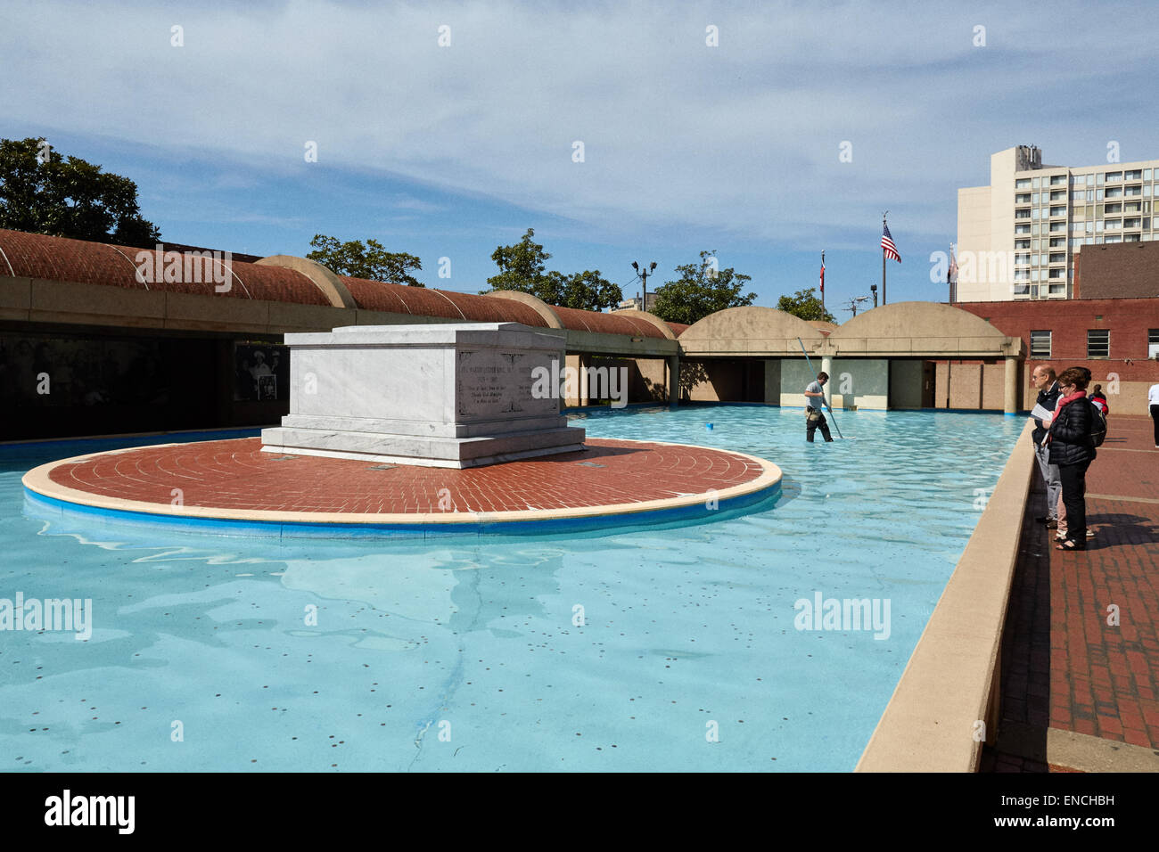 Atlanta, USA Georga "siehe", Martin Luther King, Jr., National Historic Site, Martin Luther King Jr. National Historic Site, Stockfoto