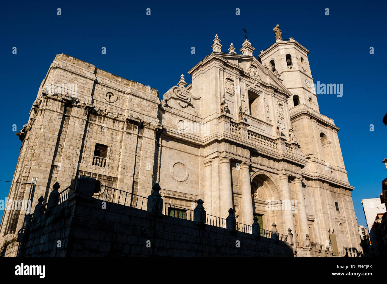 Kathedrale von Valladolid, Kathedrale unserer Lieben Frau von der Himmelfahrt, Kathedrale von Nuestra Señora de la Asunción, Valladolid, Castilla y León, Spanien Stockfoto