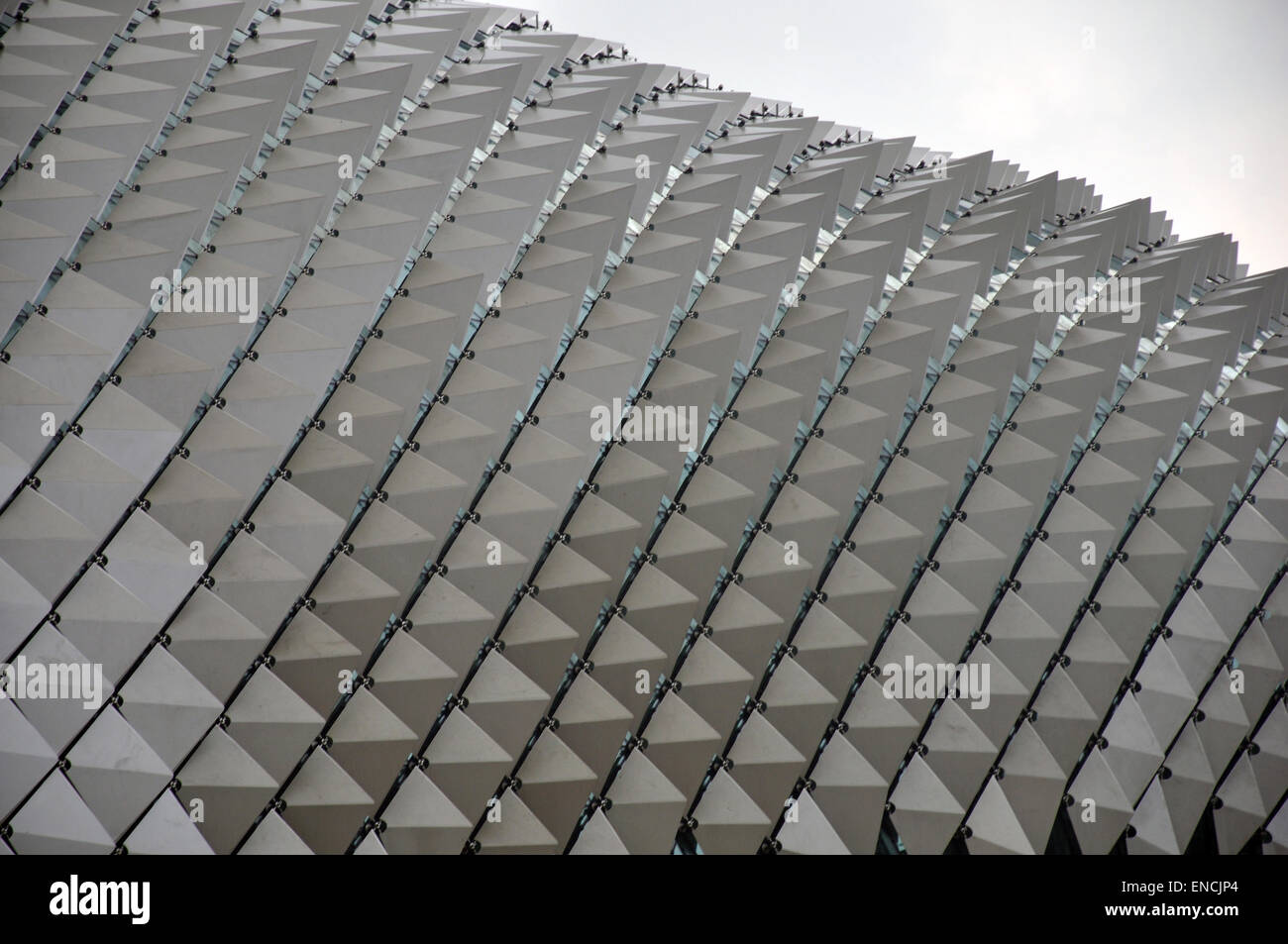 Hintergrund Bild von Gebäude in Singapur Stockfoto