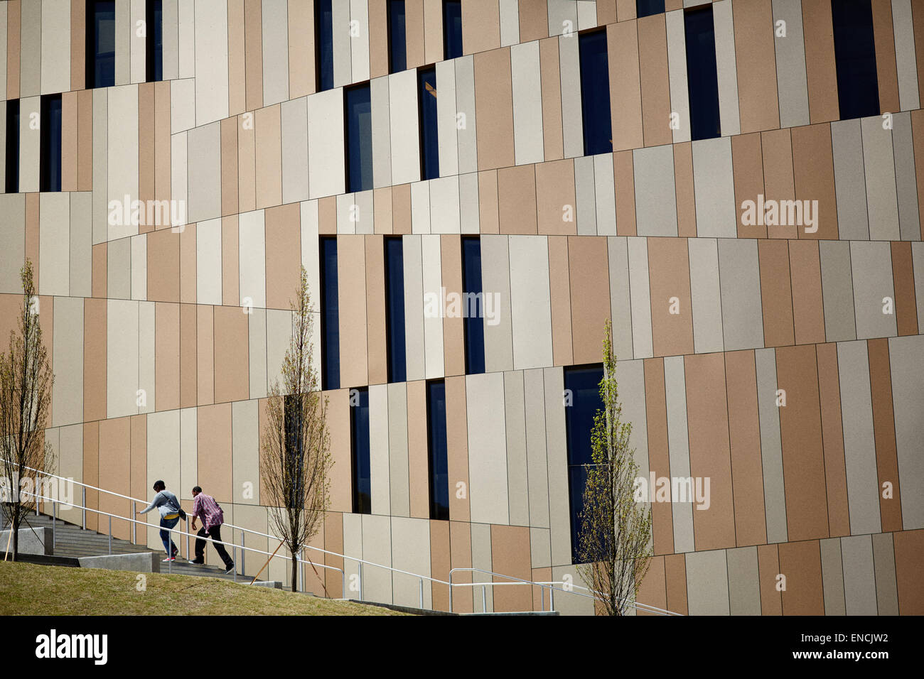 Die Innenstadt von Atlanta, Georgia USA Bild: das Center für Zivil- und Menschenrechte ist ein Museum für die Errungenschaften der Bot Stockfoto