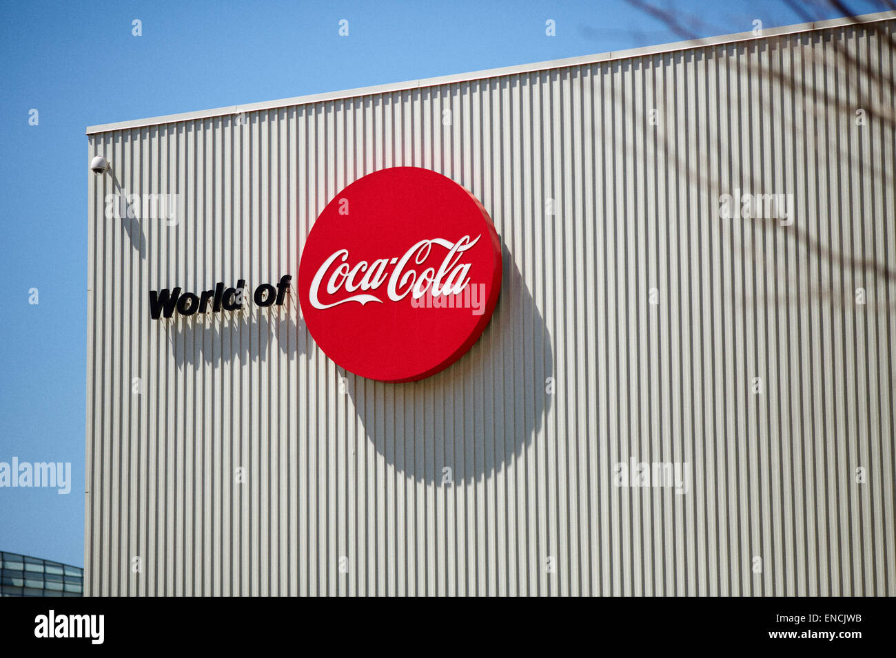 "Innenstadt von Atlanta, Georgia USA Coca-Cola-Coca Cola World Interieur der Geschenk-Shop Shop Attraktion Stockfoto