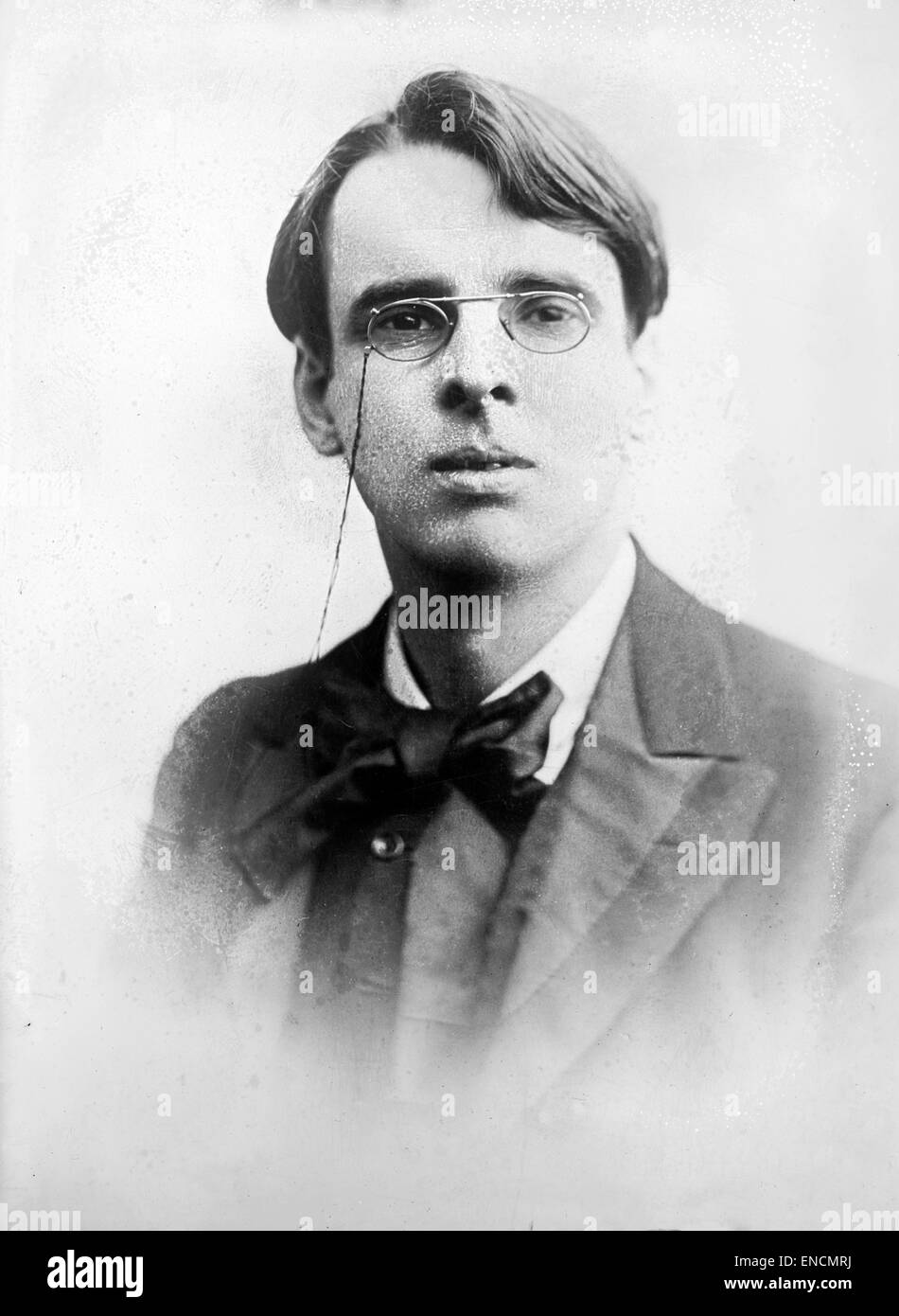 William Butler Yeats, irischer Dichter und einer der führenden Figuren der Literatur des 20. Jahrhunderts. Stockfoto