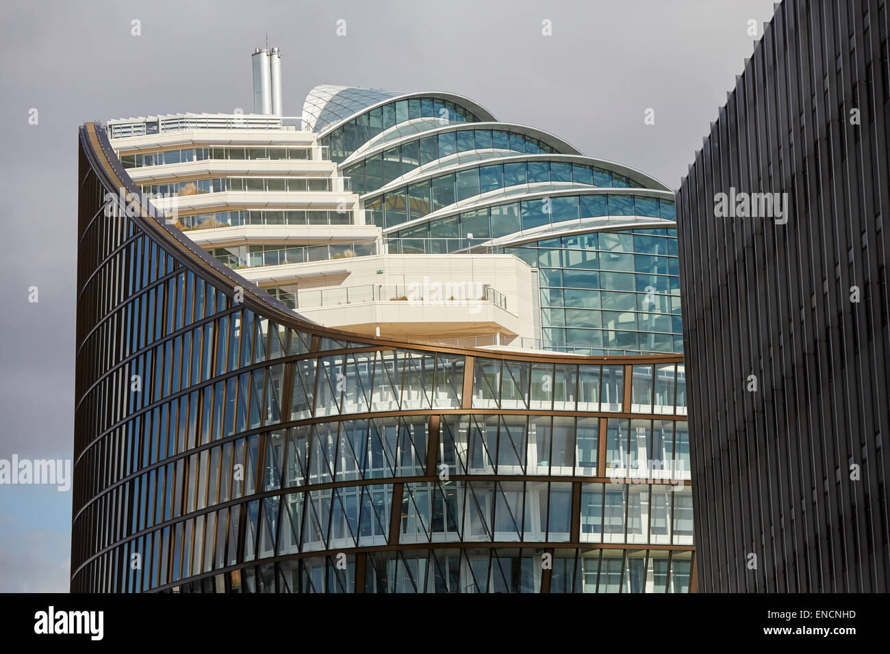 Manchester-Green-building The Noma ein Angel Square Co-Operative HQ Stockfoto