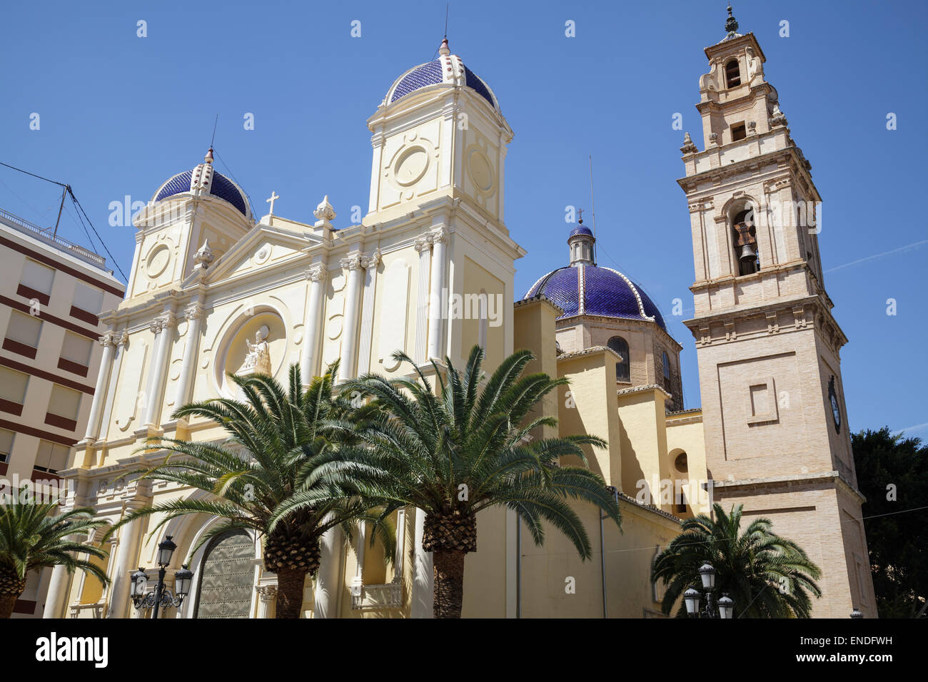 Kirche San Pedro Apostol, Sueca, Valencia, Spanien Stockfoto Kirche San Pedro Apostol, Sueca, Valencia, Spanien Stockfoto