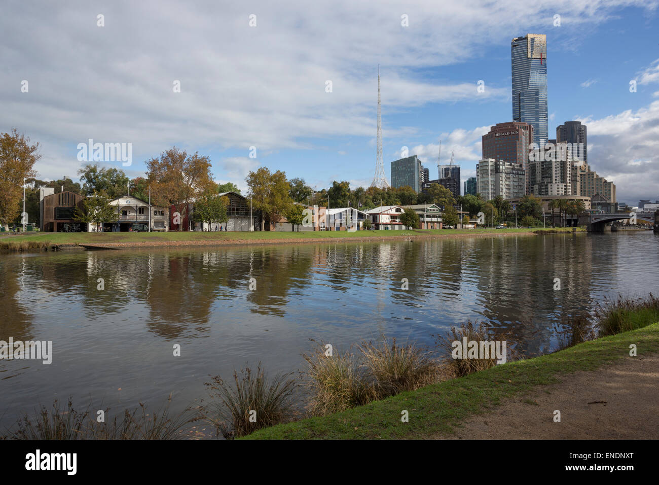 Die Innenstadt von Melbourne, Victoria, Australien Stockfoto