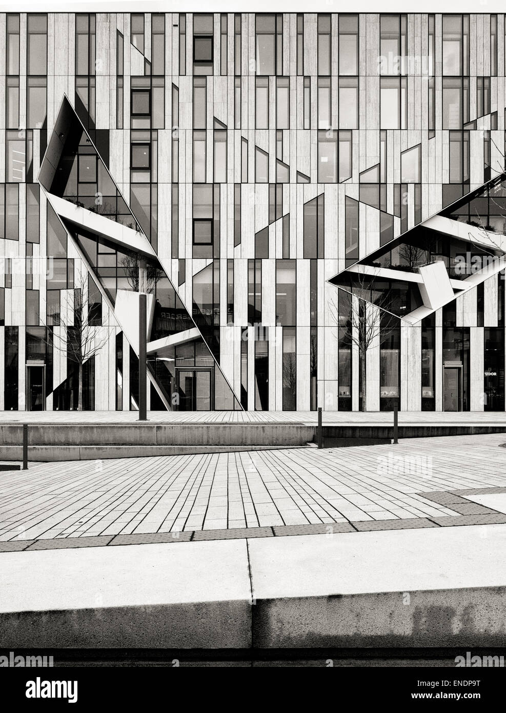 Kö-Bogen in Düsseldorf. Architekt Daniel Libeskind Stockfoto