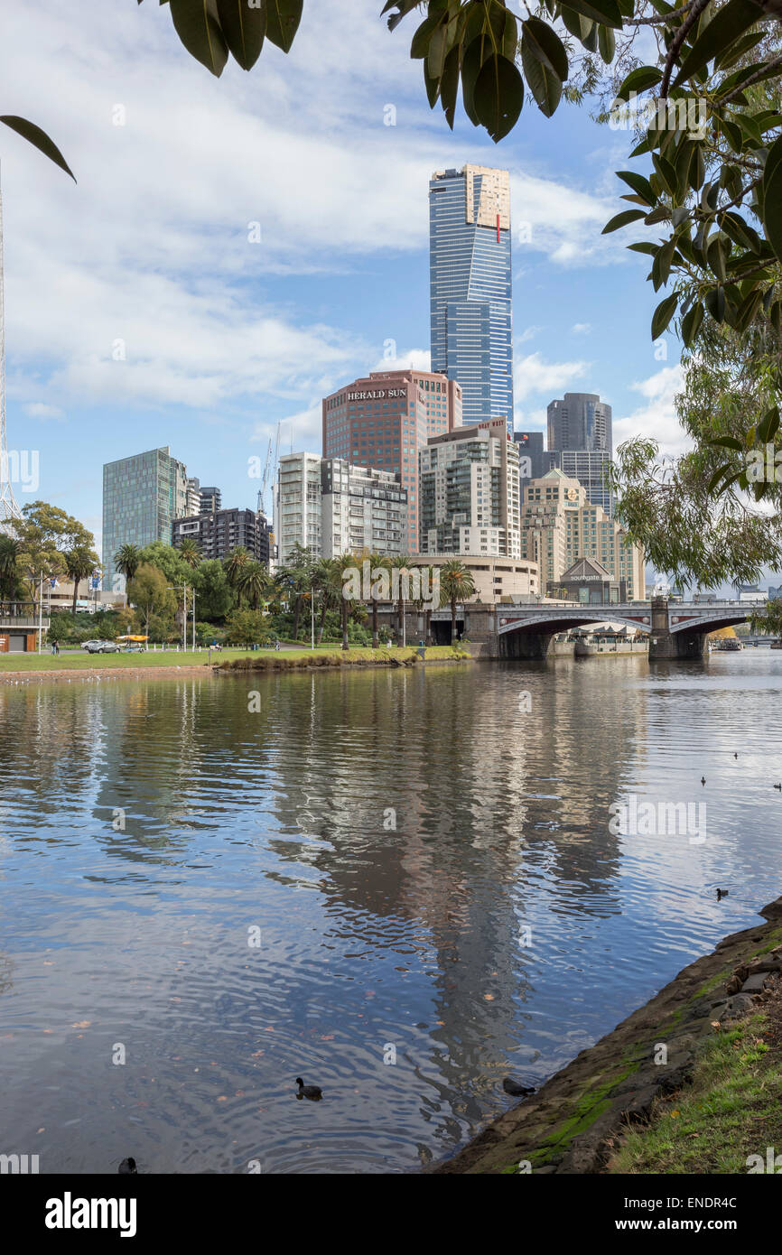 Die Innenstadt von Melbourne, Victoria, Australien Stockfoto