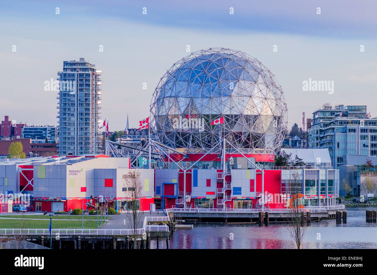 Wissenschaft Welt Vancouver in British Columbia, Kanada, Stockfoto