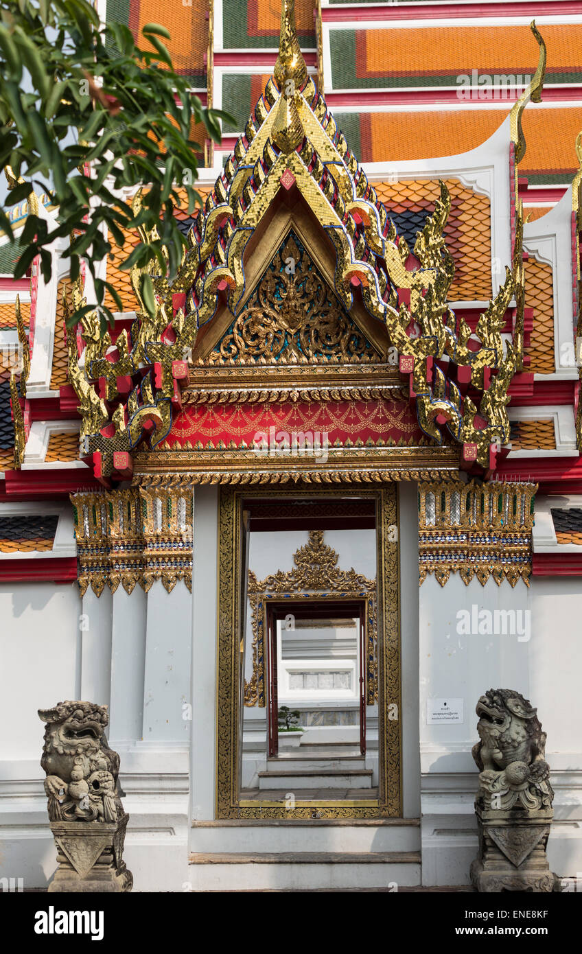 Wat Pho buddhistische Tempel, Bangkok, Thailand, Asien Stockfoto