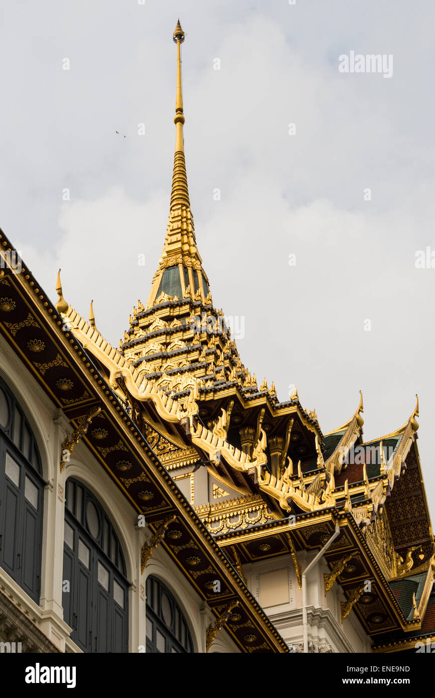 Grand Palace und Wat Phra Kaeo, Bangkok, Thailand, Asien Stockfoto