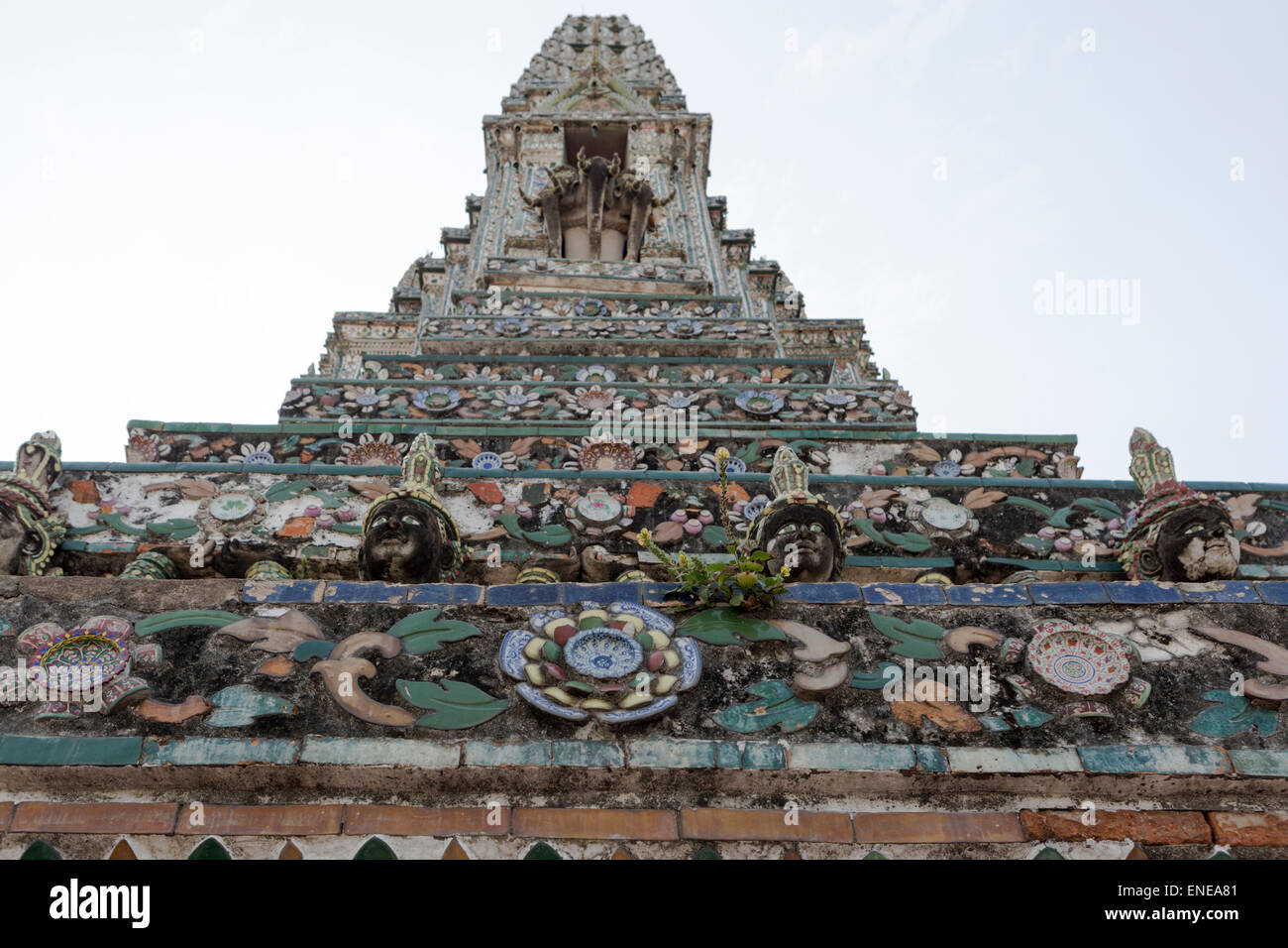 Wat Arun, Bangkok, Thailand, Asien Stockfoto