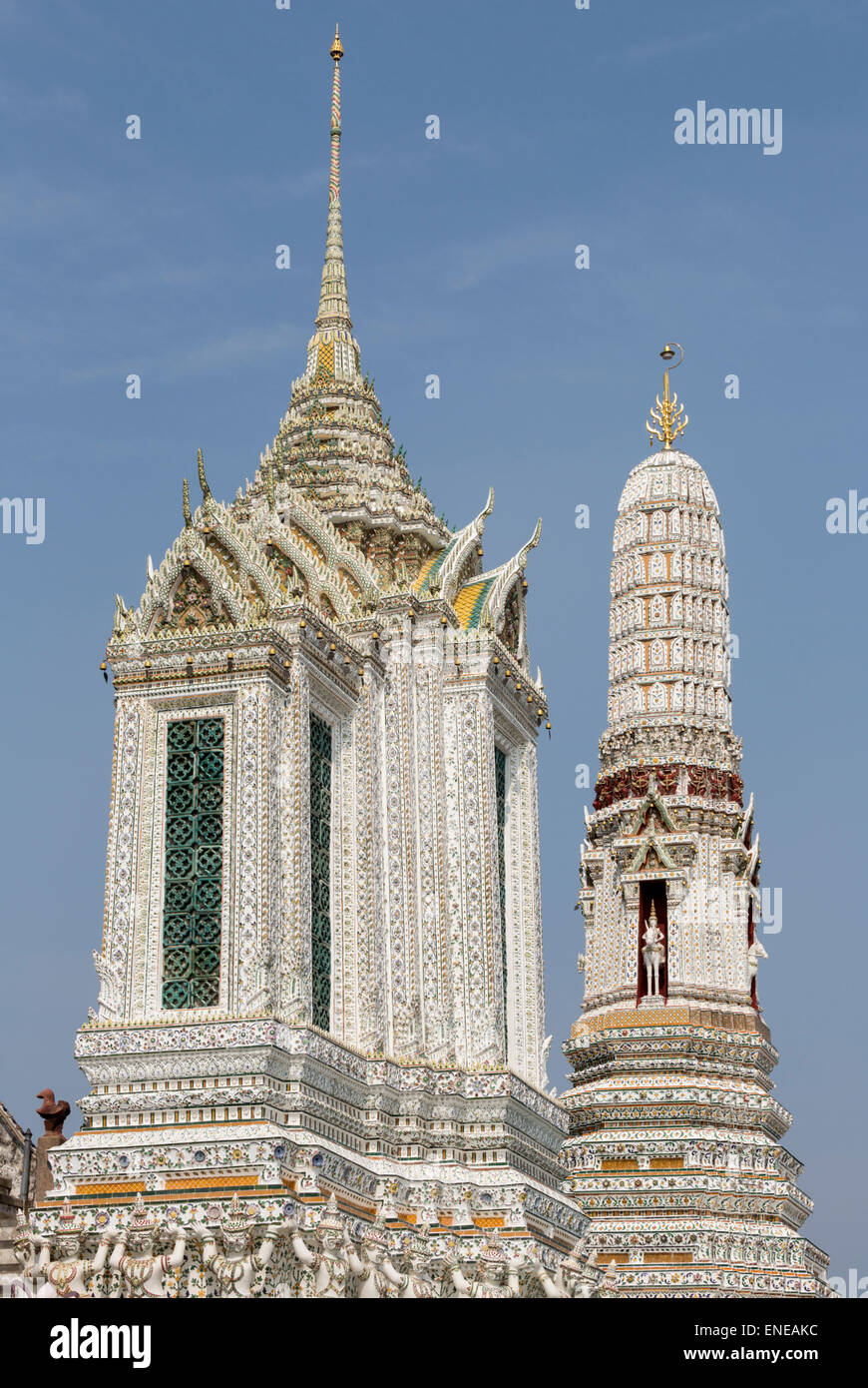 Wat Arun, Bangkok, Thailand, Asien Stockfoto