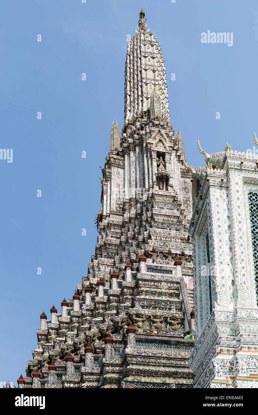 Wat Arun, Bangkok, Thailand, Asien Stockfoto