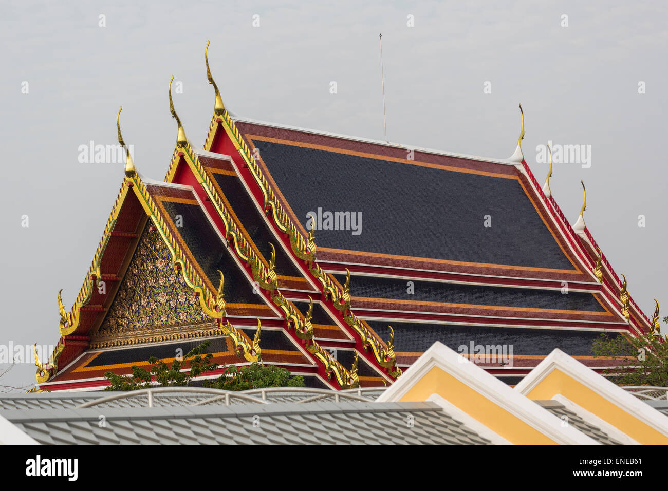 Wat Pho buddhistische Tempel, Bangkok, Thailand, Asien Stockfoto