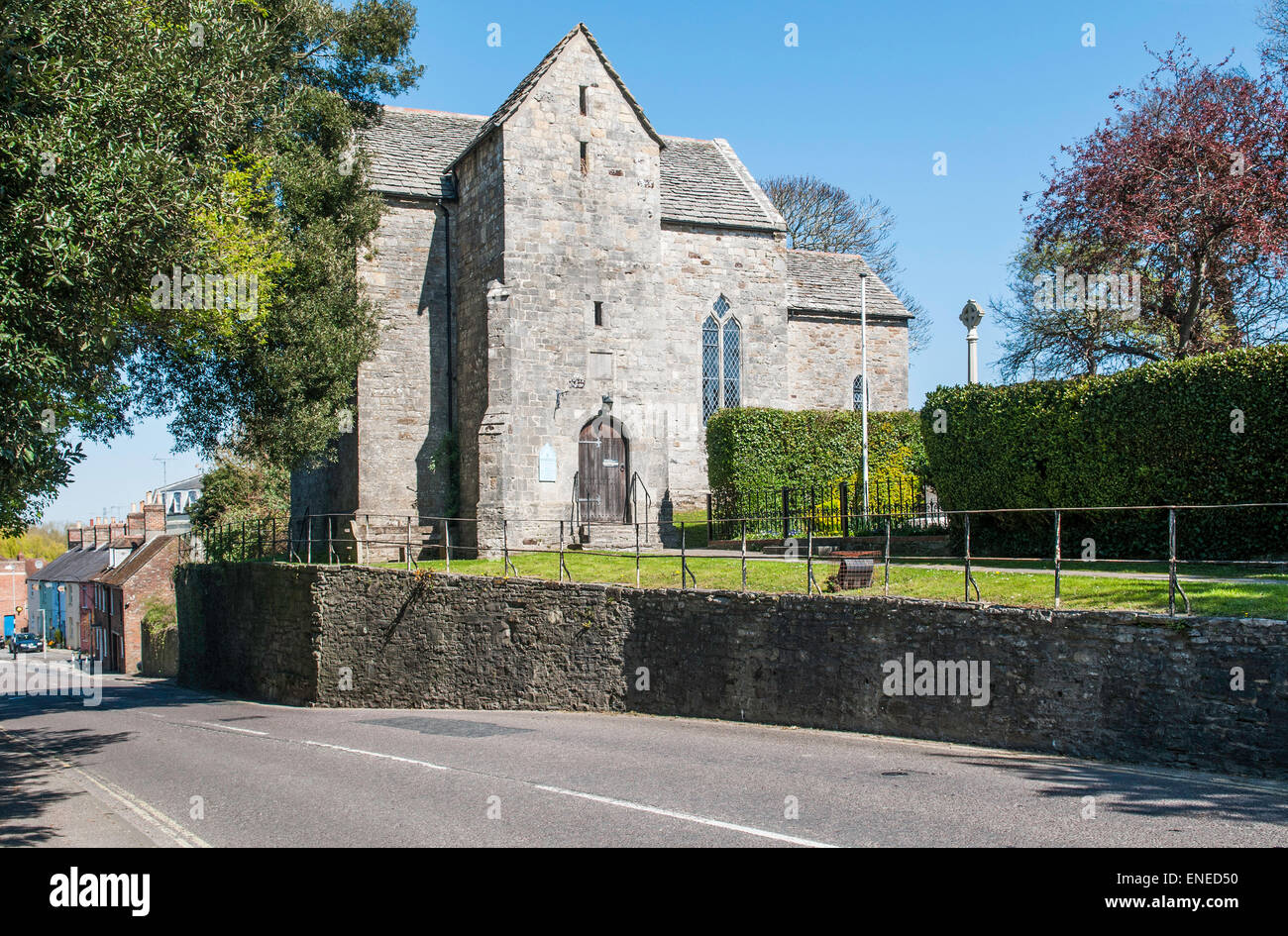 Kirche St. Martins auf den Mauern Wareham Dorset England UK Stockfoto