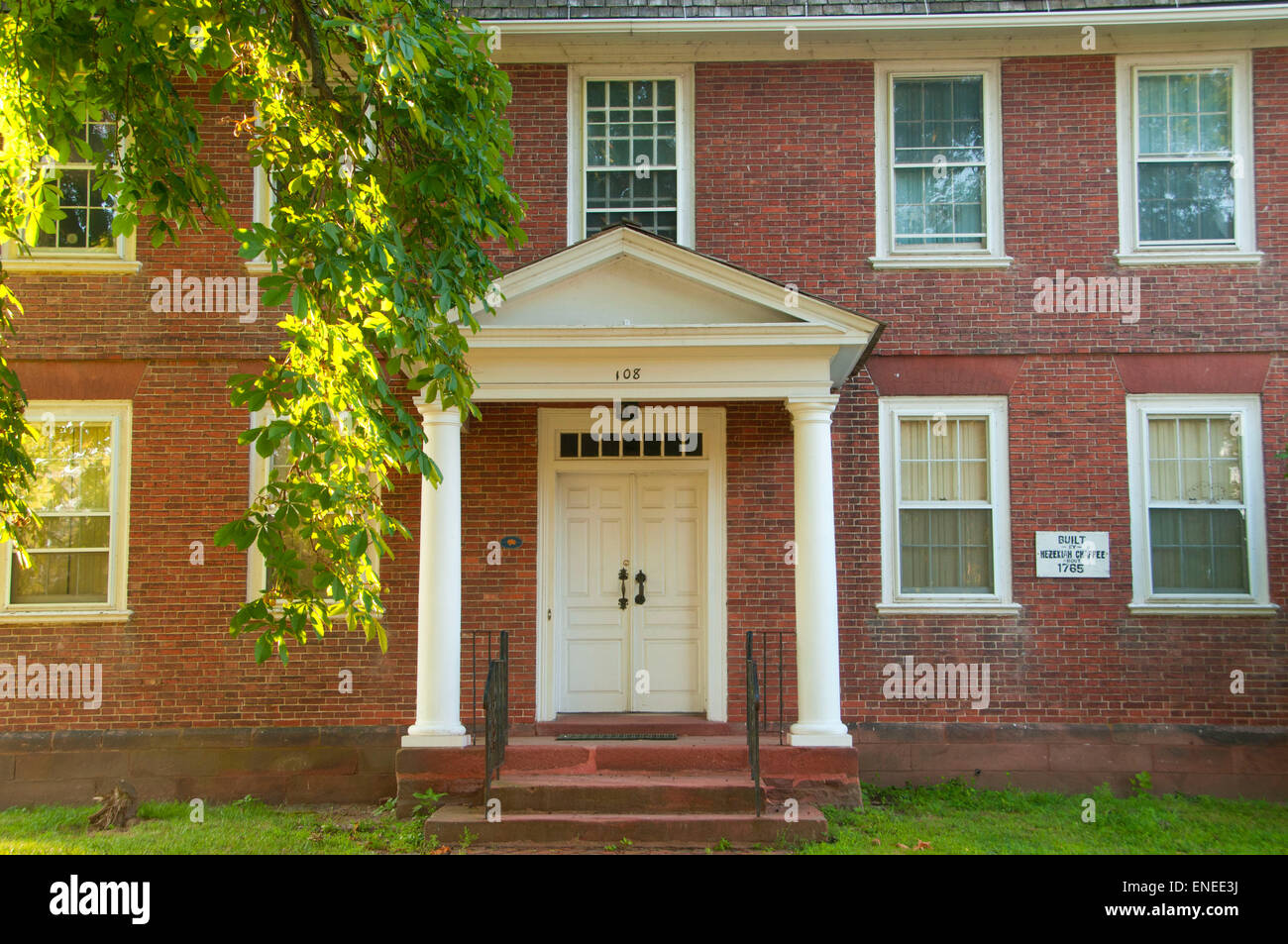 Chaffee Haus, Geschichtsverein Windsor, Windsor, Connecticut Stockfoto