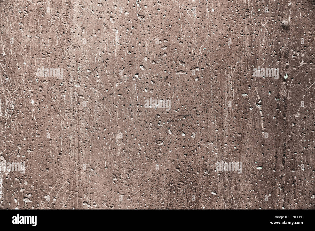 Grunge Gips Zement oder Betonwand Texturfarbe braun Stockfoto