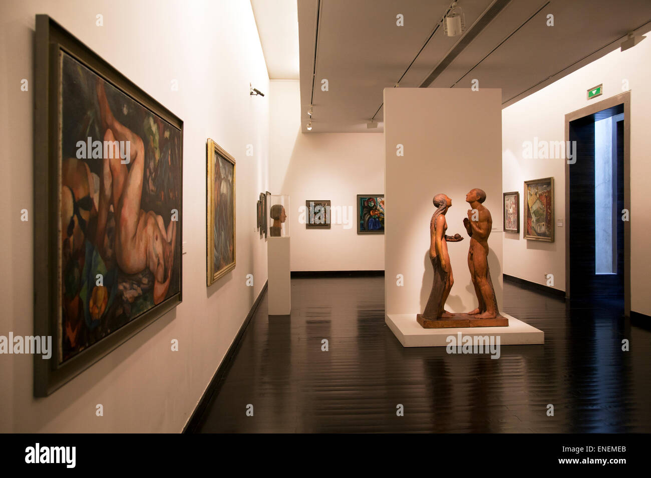 Museu Nacional de Arte Contemporânea Chiado, Chiado Museum in Lissabon - portugal Stockfoto
