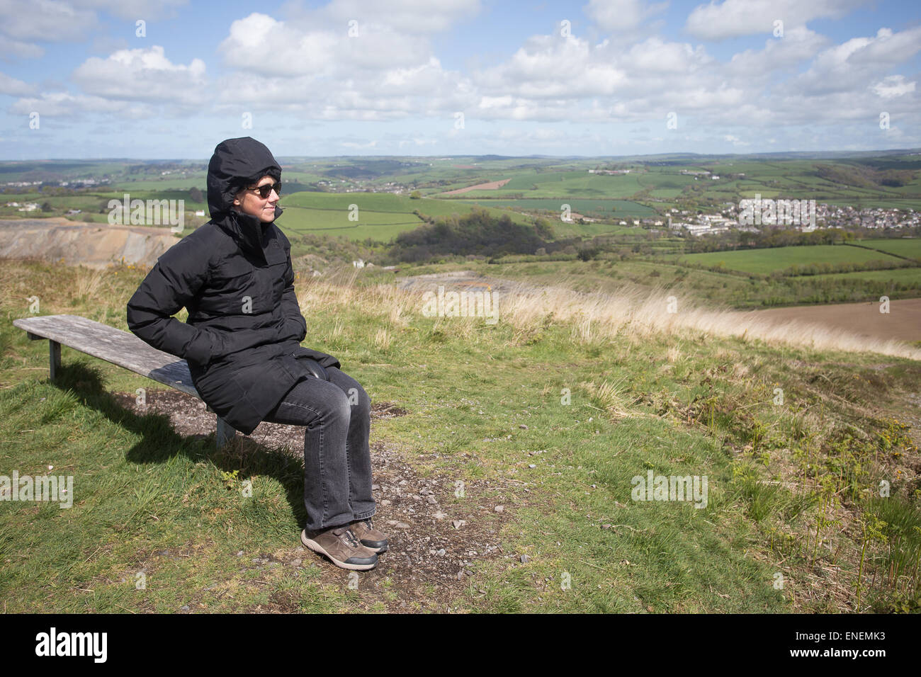 Codden Hill Bischöfe Tawton Barnstaple Nord-Devon England UK Stockfoto