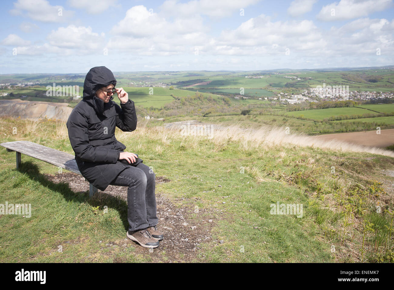 Codden Hill Bischöfe Tawton Barnstaple Nord-Devon England UK Stockfoto