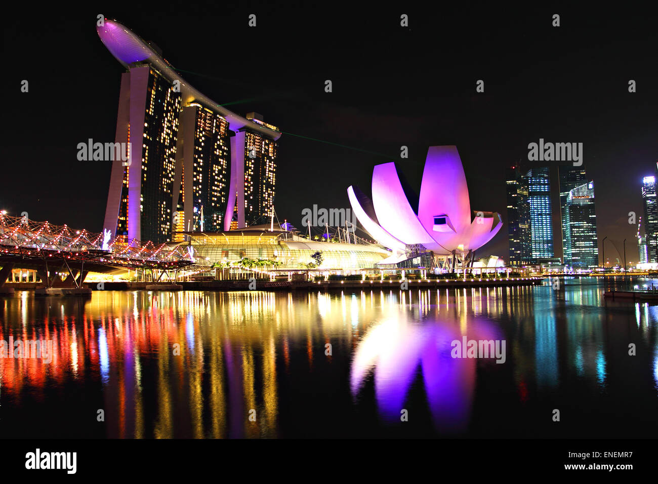 Stock Bild von Singapur Stadtbild Stockfoto
