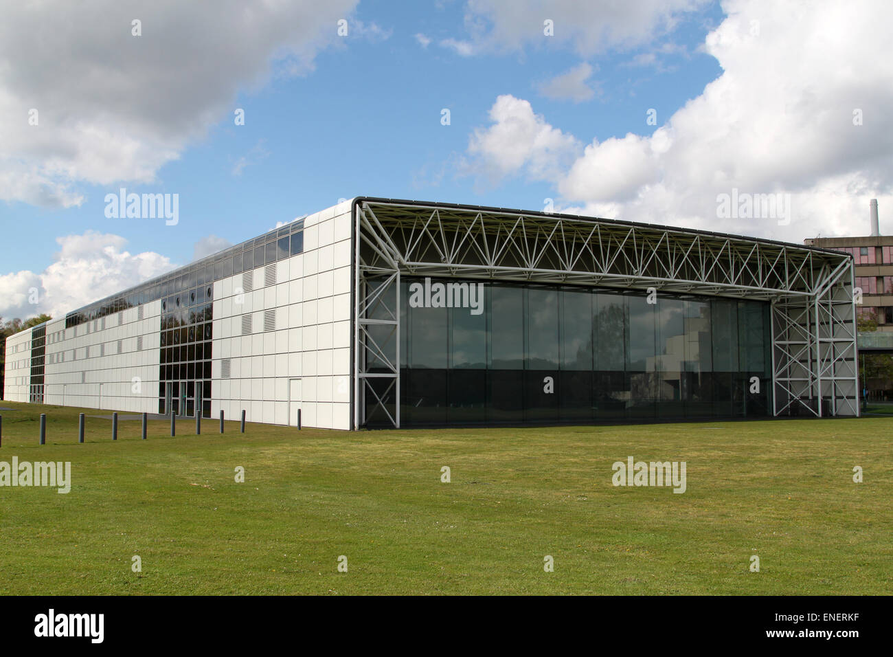 Sainsbury Centre for Visual Arts an der University of East Anglia Campus, Norwich, England, UK Stockfoto