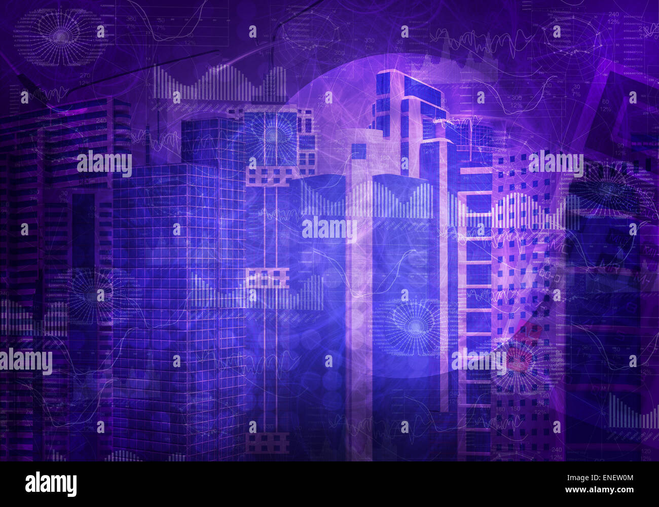 Abstrakte Colrful Hintergrund Stockfoto