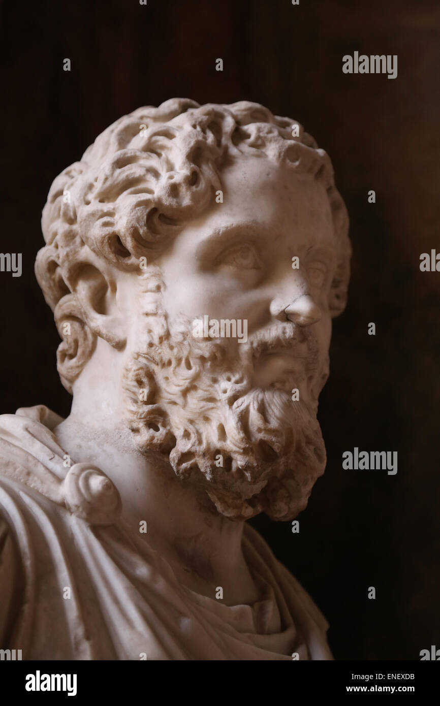 Septimius Severus (145211AD) bekannt als Severus. Römischer Kaiser