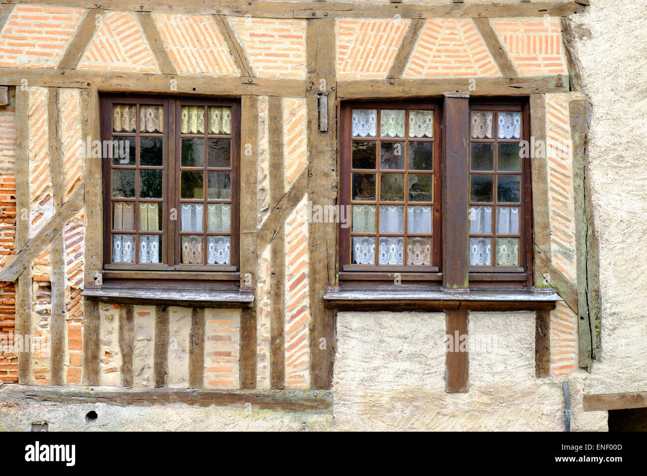 Alten Gebäude im Zentrum der Gemeinde Romorantin-Lanthenay im Département Loir-et-Cher, Frankreich Stockfoto